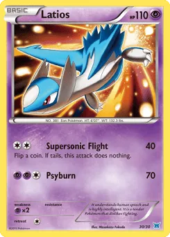 Latios 30/30 XY Trainer Kit Latios