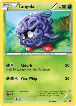 Tangela 13/30 XY Trainer Kit Latias