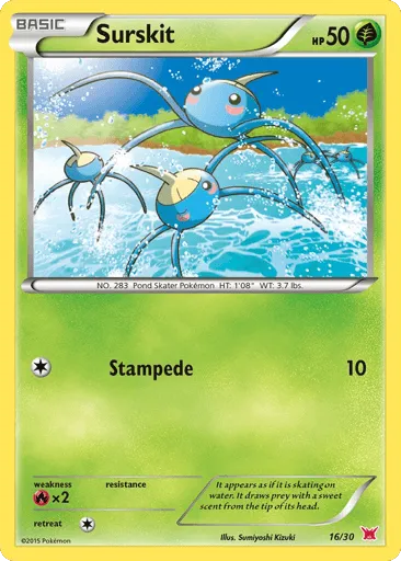 Surskit 16/30 XY Trainer Kit Latias
