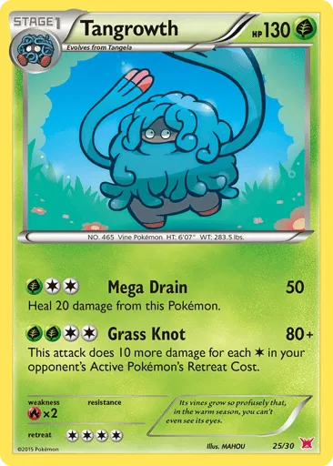 Tangrowth 25/30 XY Trainer Kit Latias