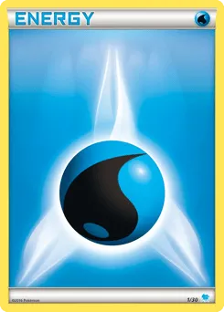 Water Energy 1/30 XY Trainer Kit Suicune