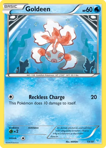 Goldeen 13/30 XY Trainer Kit Suicune