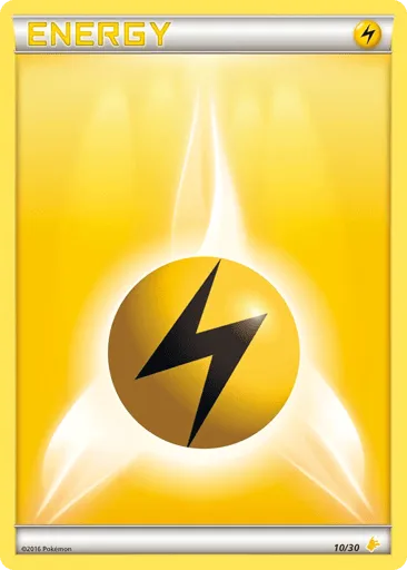 Lightning Energy 10/30 XY Trainer Kit Pikachu Libre