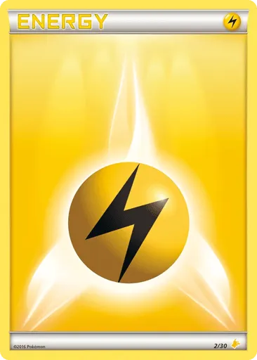 Lightning Energy 2/30 XY Trainer Kit Pikachu Libre