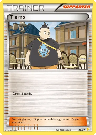 Tierno 20/30 XY Trainer Kit Pikachu Libre