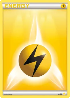 Lightning Energy 6/30 XY Trainer Kit Pikachu Libre
