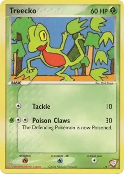 Treecko 1 Poké Card Creator Pack