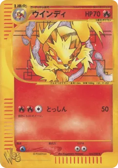 Arcanine 023/048 Pokémon Web