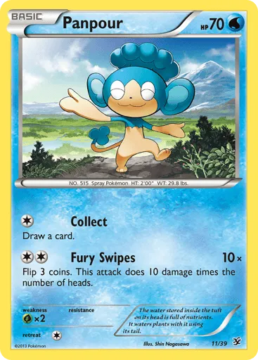 Panpour 11/39 Kalos Starter Set