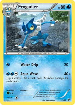 Frogadier 13/39 Kalos Starter Set