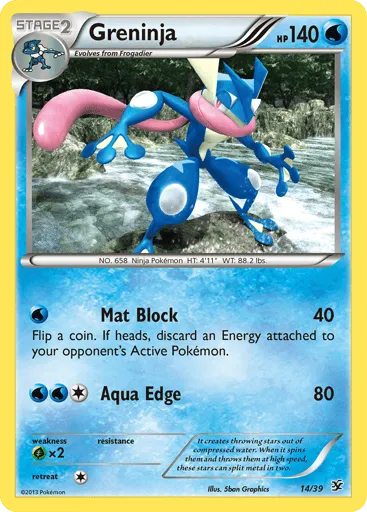 Greninja 14/39 Kalos Starter Set