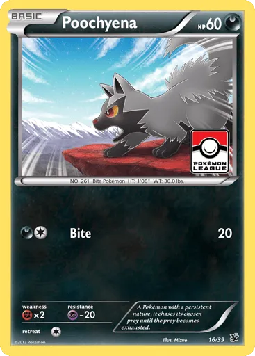 Poochyena 16/39 Kalos Starter Set