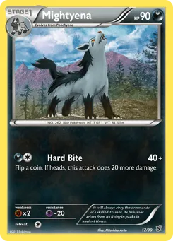 Mightyena 17/39 Kalos Starter Set