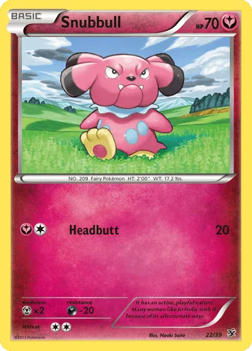 Snubbull 22/39 Kalos Starter Set