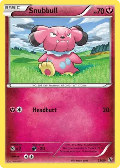 Snubbull 22/39 Kalos Starter Set