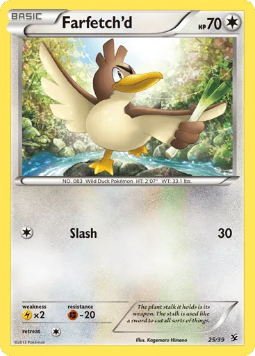 Farfetch'd 25/39 Kalos Starter Set