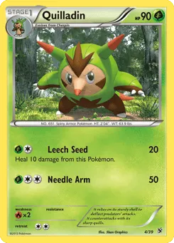 Quilladin 4/39 Kalos Starter Set