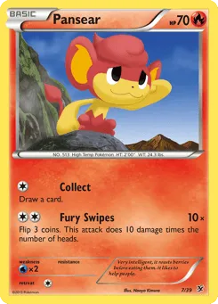 Pansear 7/39 Kalos Starter Set