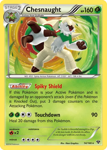 Chesnaught 14/146 XY