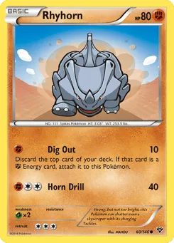 Rhyhorn 60/146 XY