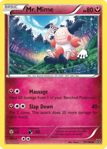 Mr. Mime 91/146 XY