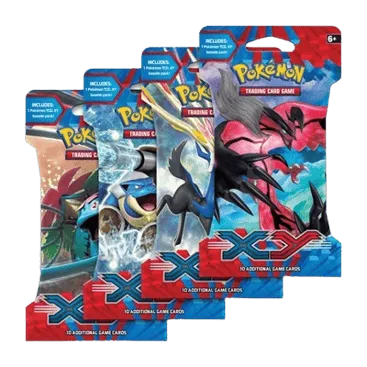 XY Sleeved Booster Pack Art Bundle (Set of 4)