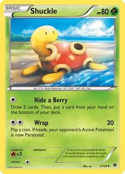 Shuckle 1/124 Fates Collide