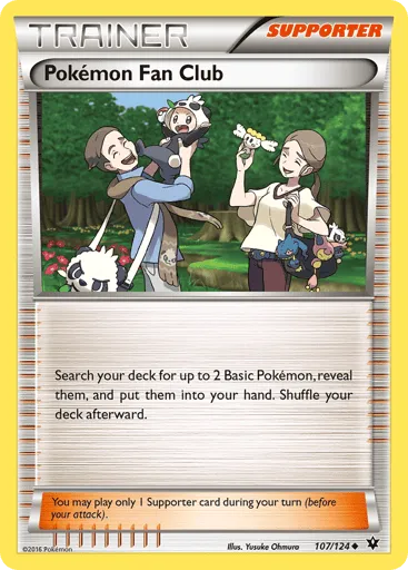 Pokémon Fan Club 107/124 Fates Collide