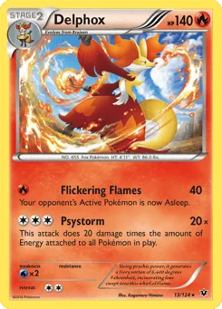 Delphox 13/124 Fates Collide
