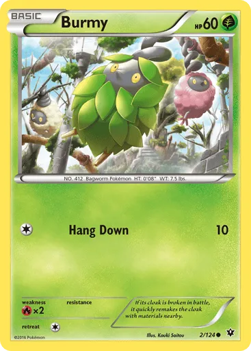 Burmy 2/124 Fates Collide