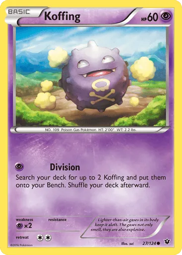 Koffing 27/124 Fates Collide