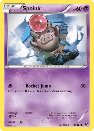 Spoink 30/124 Fates Collide