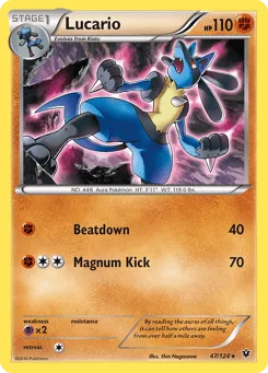 Lucario 47/124 Fates Collide
