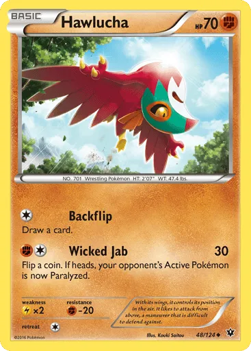 Hawlucha 48/124 Fates Collide