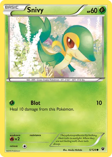 Snivy 5/124 Fates Collide