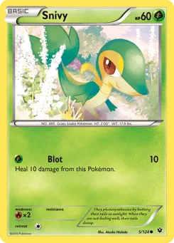 Snivy 5/124 Fates Collide