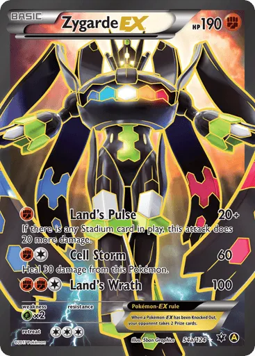 Zygarde-EX 54a/124 Fates Collide