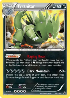Tyranitar 56/124 Fates Collide