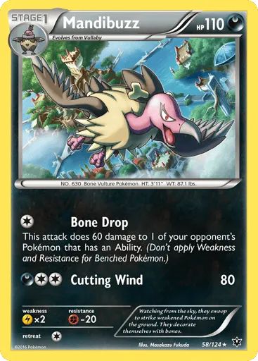 Mandibuzz 58/124 Fates Collide