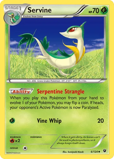 Servine 6/124 Fates Collide