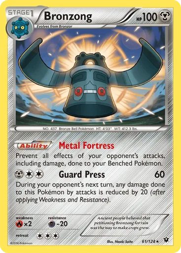 Bronzong 61/124 Fates Collide
