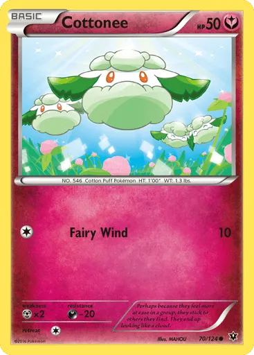 Cottonee 70/124 Fates Collide