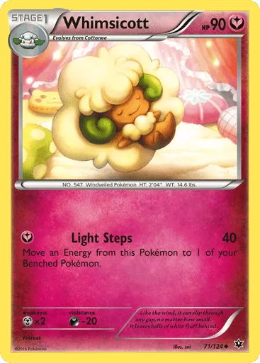 Whimsicott 71/124 Fates Collide