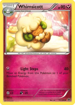Whimsicott 71/124 Fates Collide