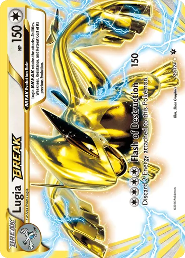 Lugia BREAK 79/124 Fates Collide