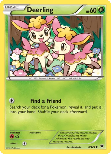Deerling 8/124 Fates Collide