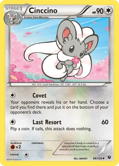 Cinccino 88/124 Fates Collide