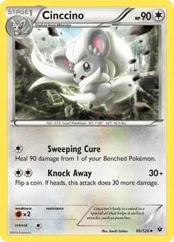 Cinccino 89/124 Fates Collide