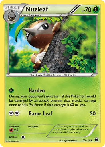 Nuzleaf 10/114 Steam Siege