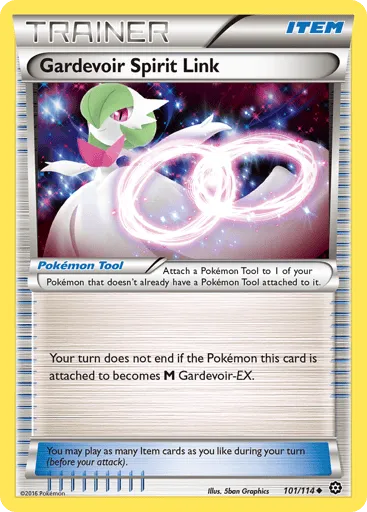 Gardevoir Spirit Link 101/114 Steam Siege